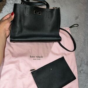 Kate Spade tote with Crossbody strap